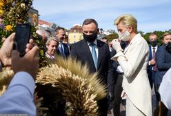 "Piątka dla zwierząt". Andrzej Duda na dożynkach prezydenckich pierwszy raz o ustawie PiS