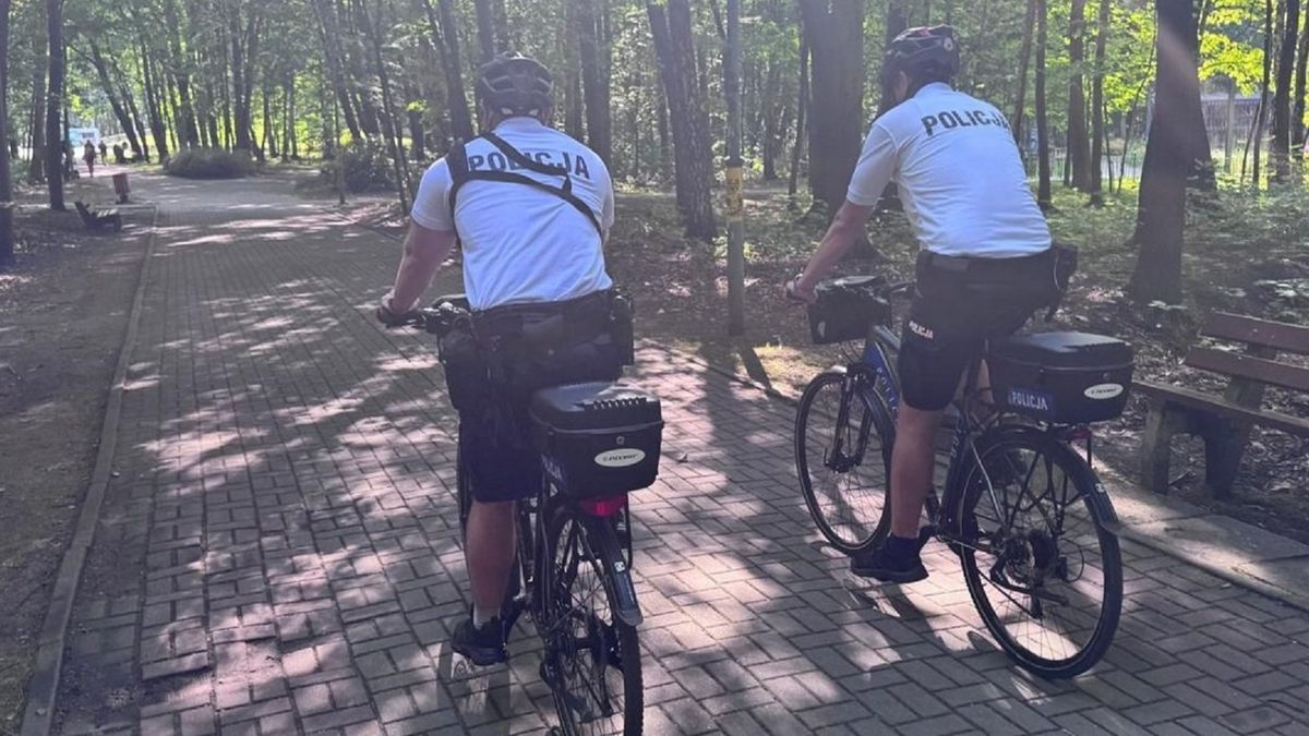 Policja na rowerach łapie przestępców