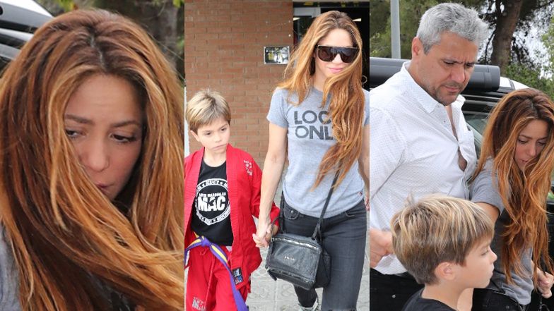 Shakira "przyłapana" przez paparazzi pierwszy raz od rozstania 