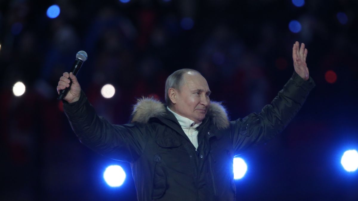 Moskwa organizuje wiec z okazji rocznicy napadu na Ukrainę/ zdjęcie ilustracyjne