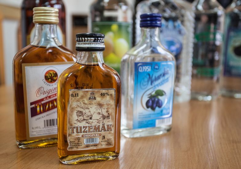 Czechy wydały zakazały eksportu wysokoprocentowych alkoholi
