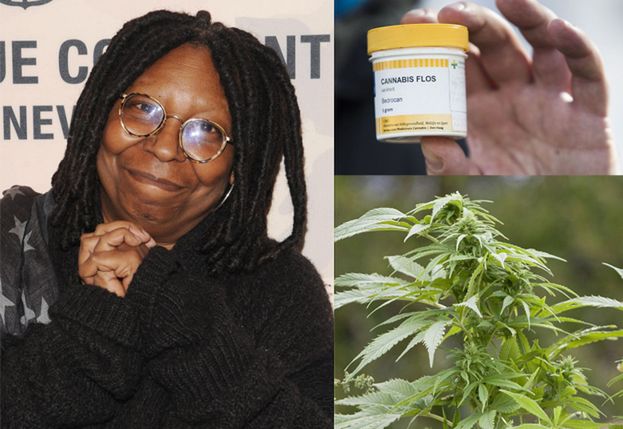 Whoopi Goldberg chce leczyć bóle menstruacyjne medyczną marihuaną! "Kobiety stosowały konopie od stuleci"