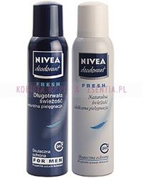 Fresh Dezodorant w sprayu. granatowy - 150 ml (NIVEA) - dla mężczyzn