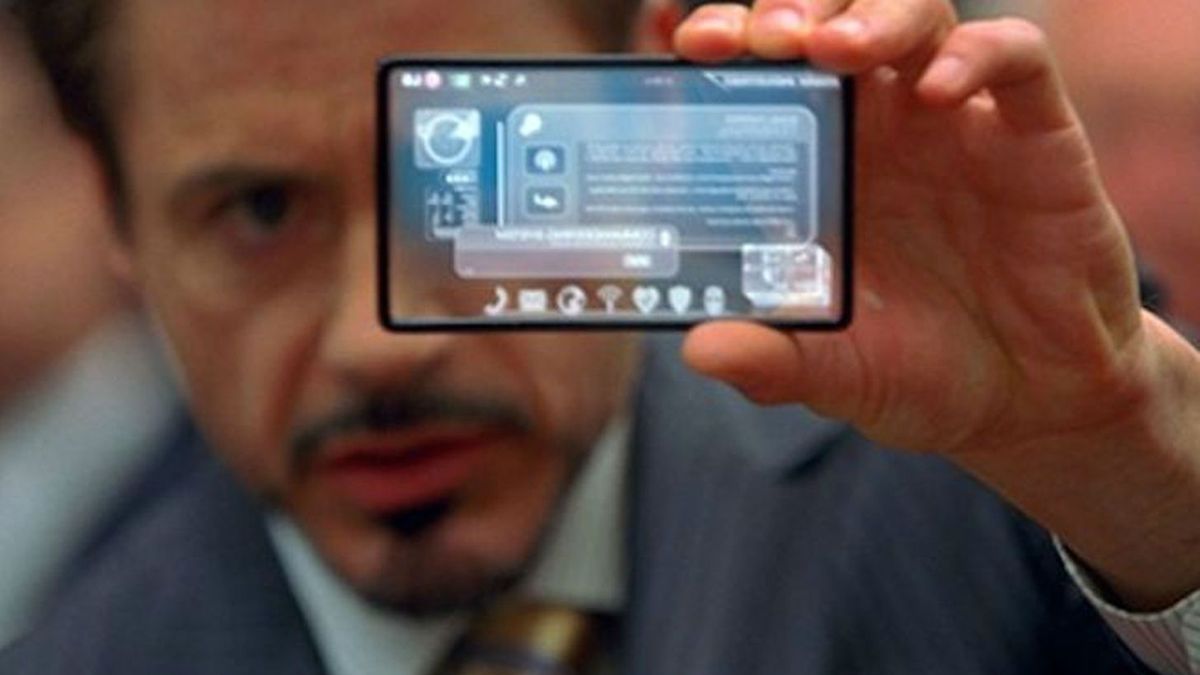 Przezroczysty smartfon rodem z filmów o Iron Manie wkrótce trafi do sprzedaży? 1