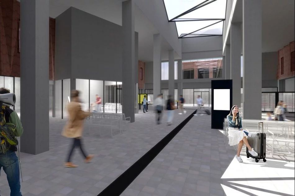 Projekt nowego dworca Łódź Kaliska