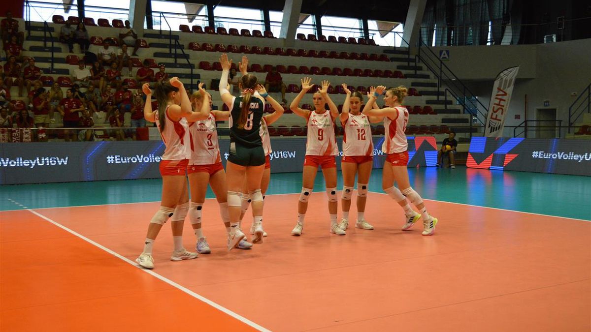 Materiały prasowe / CEV / Na zdjęciu: reprezentacja Polski U-16