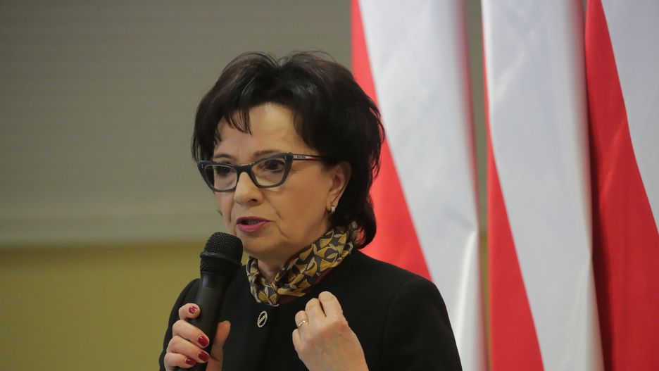 El�bieta Witek
Elbl�g, 19.02.2023. Marsza�ek Sejmu El�bieta Witek na spotkaniu z mieszka�cami powiat�w elbl�skiego, braniewskiego, bartoszyckiego i lidzbarskiego w Elbl�gu, 19 bm. (ad) PAP/Tomasz Waszczuk
Tomasz Waszczuk
krajowa, mieszka�cy, polityk, polityka, spotkanie, w elbl�gu, wizyta