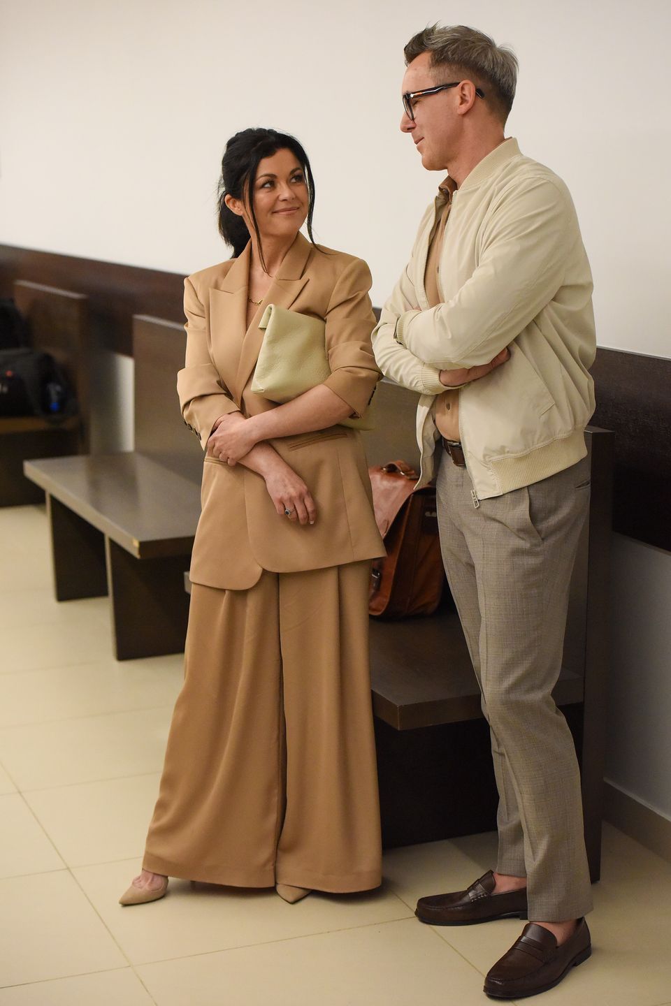 Spotkanie Katarzyny Cichopek i Pauliny Smaszcz w sądzie