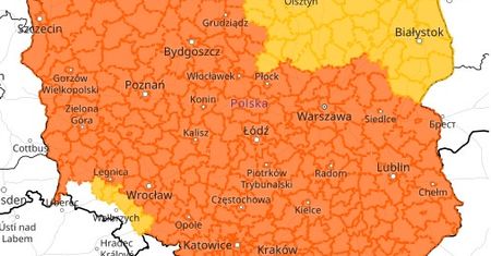 Pogoda. Ostrzeżenia IMGW na terenie całego kraju. Uwaga na upały