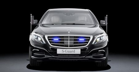 Mercedes-Benz S600 Guard dla pracowników ochrony
