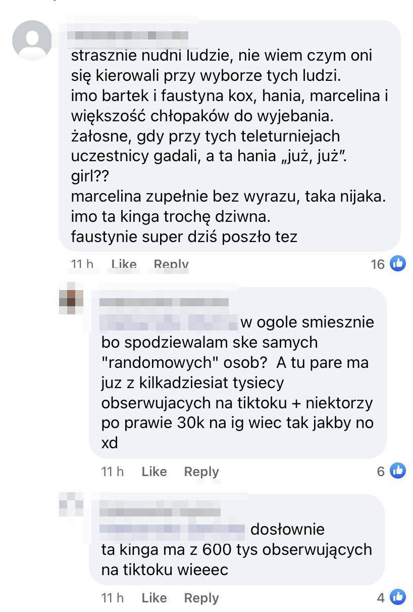 Opinie fanów z grupy Friza o projekcie "TWOJE 5 MINUT"