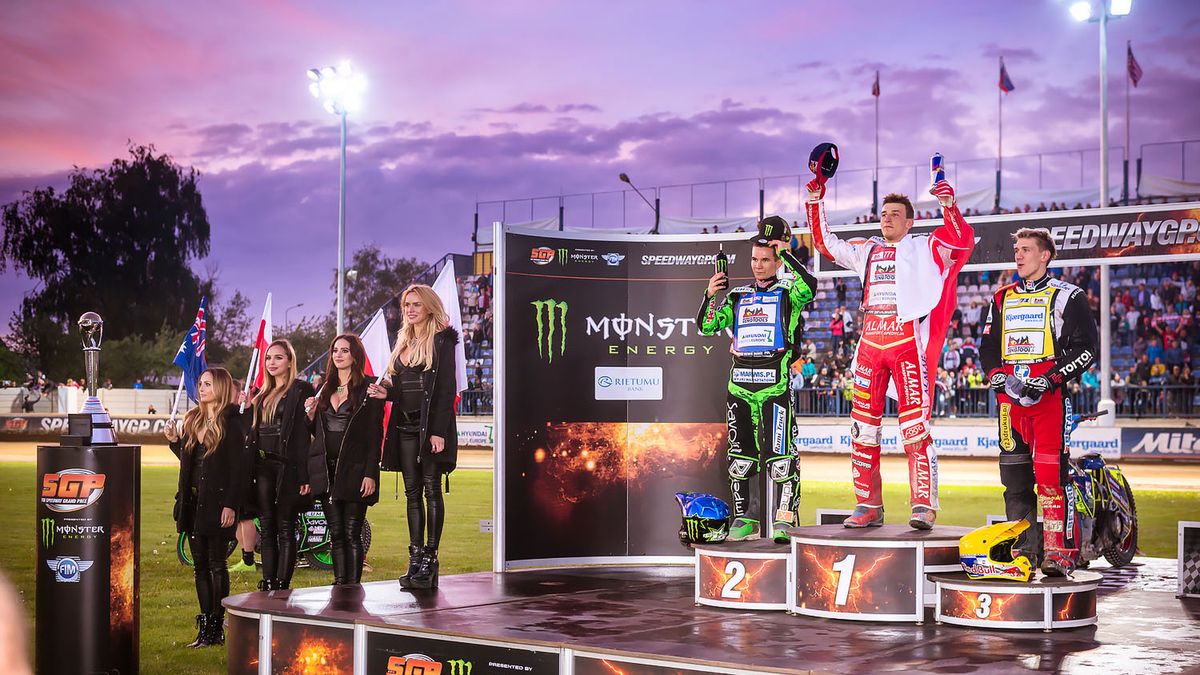 Podium Grand Prix Łotwy 2017