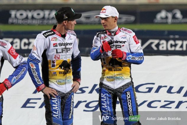 Na zdjęciu: Jason Doyle, Piotr Pawlicki