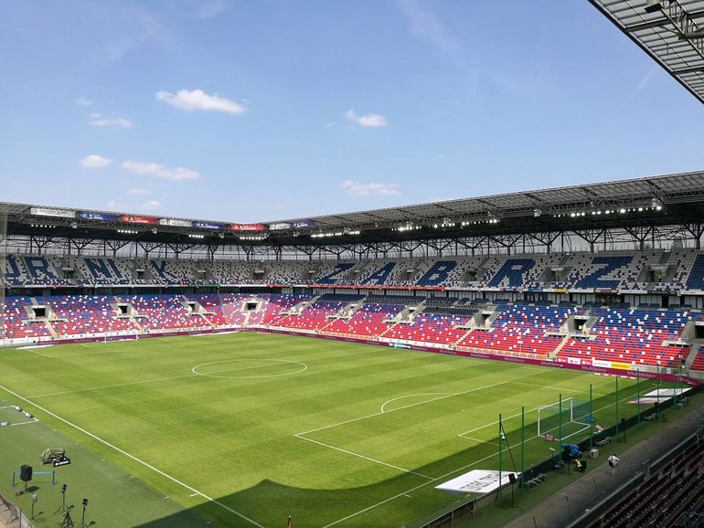 Stadion Górnika Zabrze po przebudowie. Fot. Łukasz Witczyk