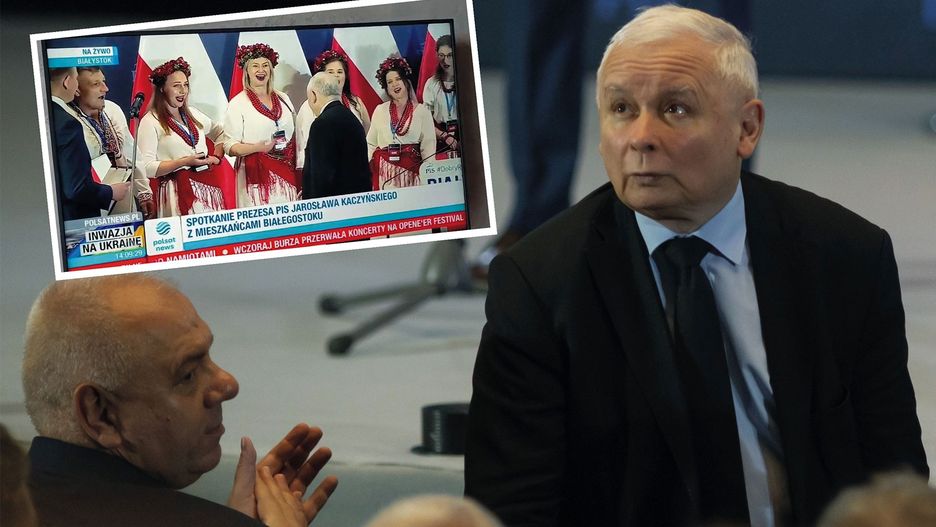 Szydzi Kaczyński, szydzą i z niego. "Lepiej słucha niż śpiewa"