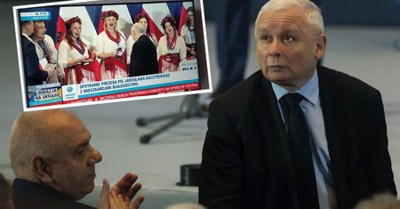 Kpiny z Kaczyńskiego po wizycie na Podlasiu