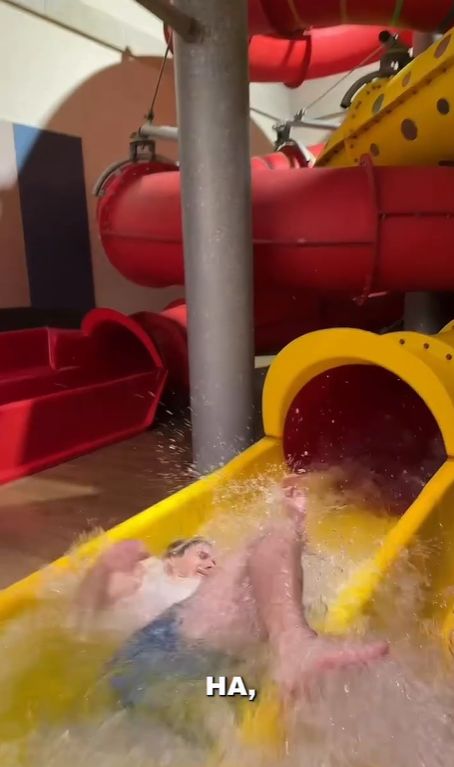 Zjeżdżalnia w wiosce olimpijskiej