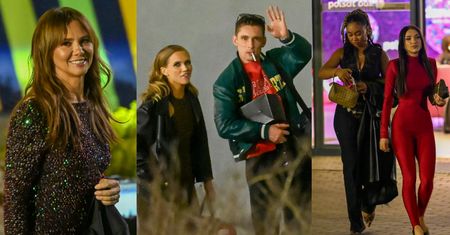 Kulisy "Tańca z Gwiazdami": uradowana Kinga Rusin, Agnieszka Kaczorowska i Filip Gurłacz z papierosem