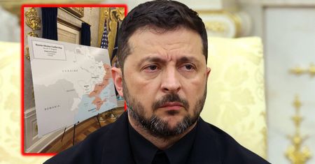 Tajemnicza mapa w Białym Domu. Oto co zawierała