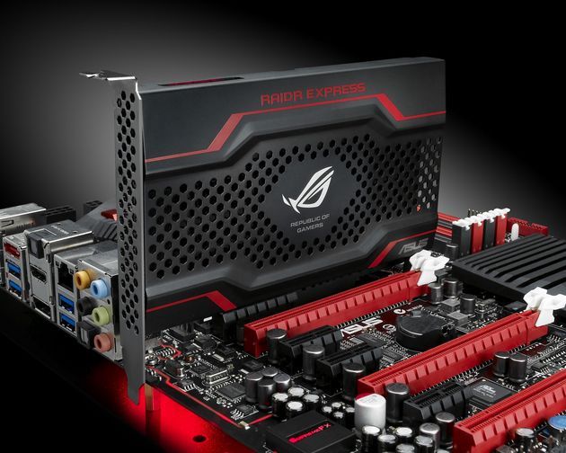 ASUS ROG RAIDR PCI Express dysk SSD zdjęcie