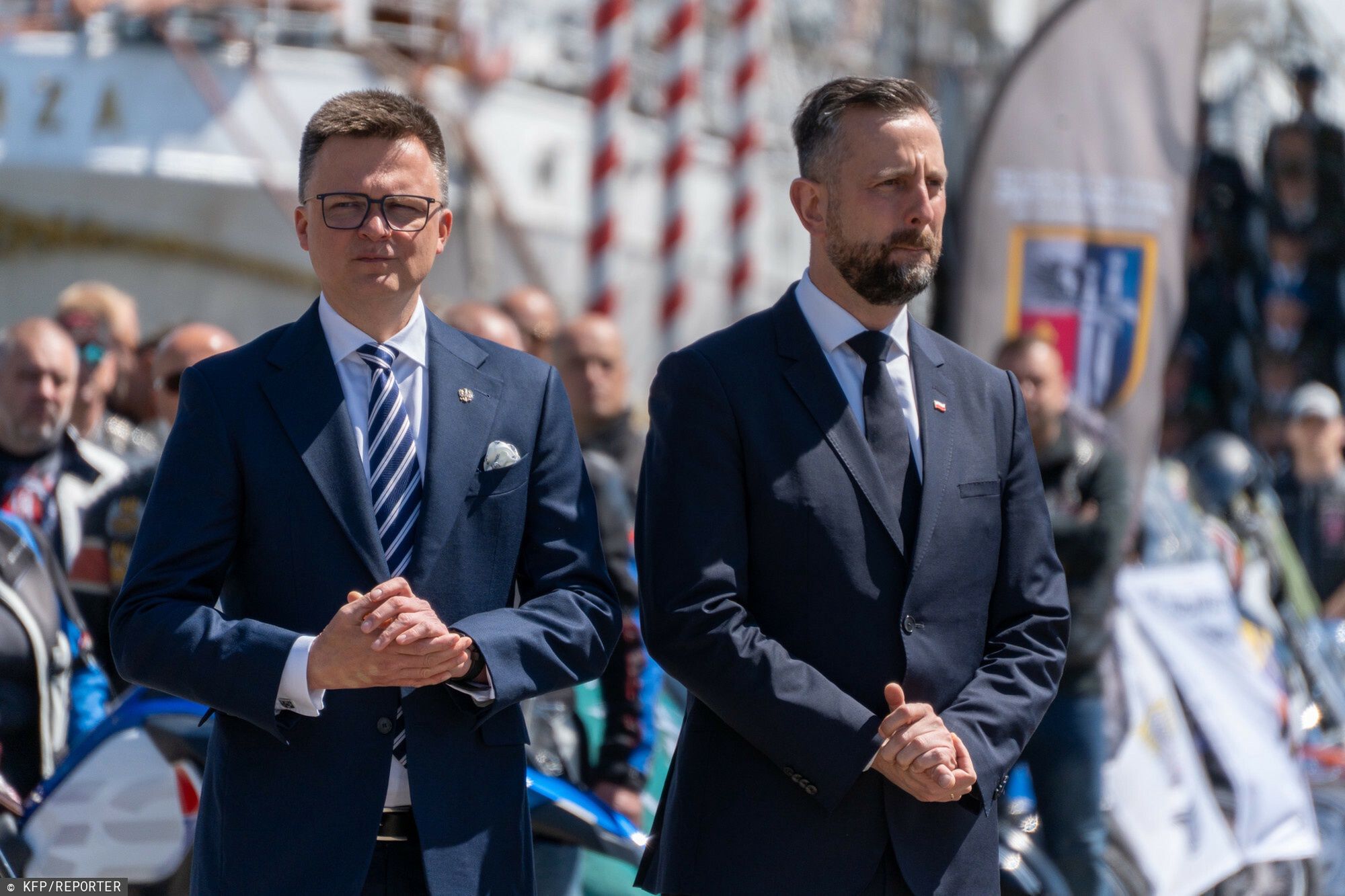 Szymon Hołownia i Władysław Kosiniak-Kamysz