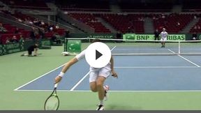 Polska - Argentyna: Hurkacz jak Federer. Kapitalne zagranie Polaka