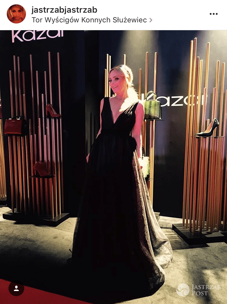 Agnieszka Jastrzębska w sukni Laurelle