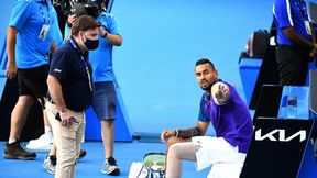 Nick Kyrgios pokłócił się z sędzią. "On jest tylko dodatkiem"