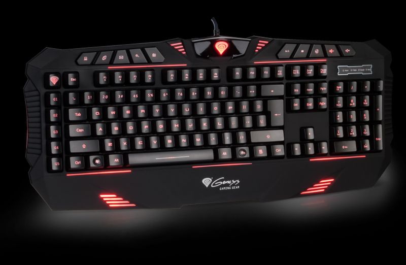 Natec Genesis RX66 - klawiatura dla gracza