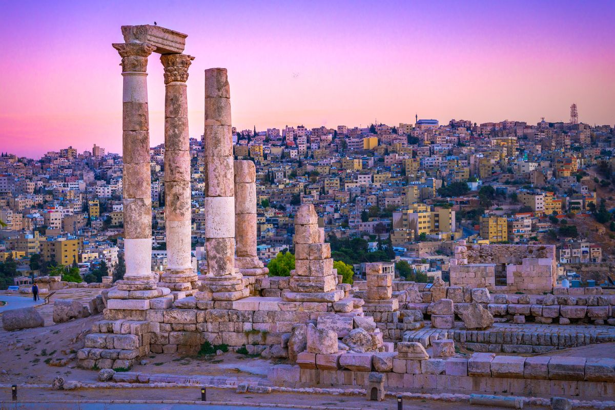 Amman - stolica Jordanii 
