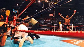 To była ogromna sensacja. Śmiał się z rywala, kiedy powalił go potężny cios