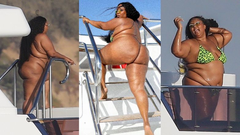 Lizzo wygrzewa się na jachcie