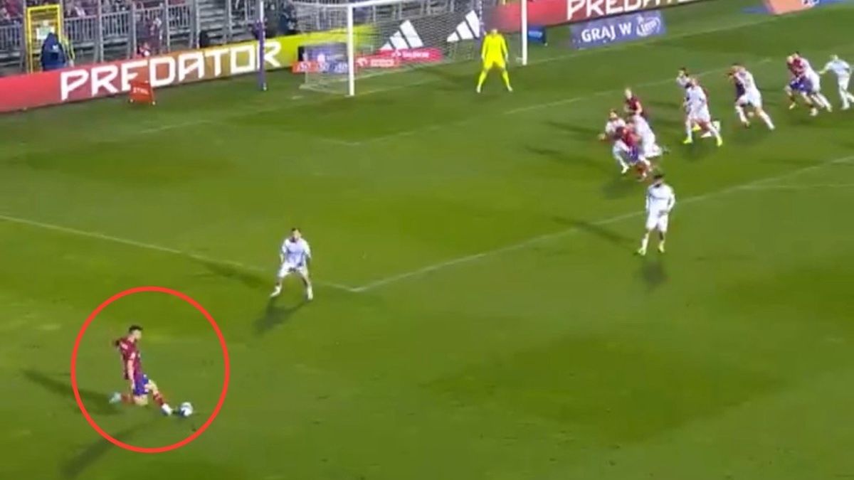 Twitter / Canal+ Sport / Raków Częstochowa zdemolował Lecha Poznań