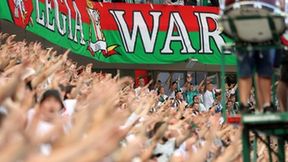 Kibice podczas meczu Legia Warszawa - Zagłębie Lubin (galeria)