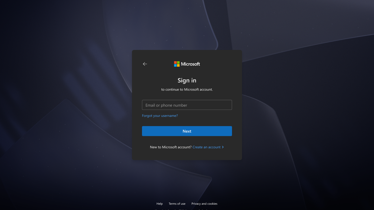 Microsoft poprawia ekran logowania
