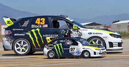 Ken Block znowu się nudzi... tym razem nie sam
