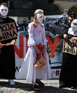 "Kościół winny, nie święty". Antyklerykalny protest w Krakowie