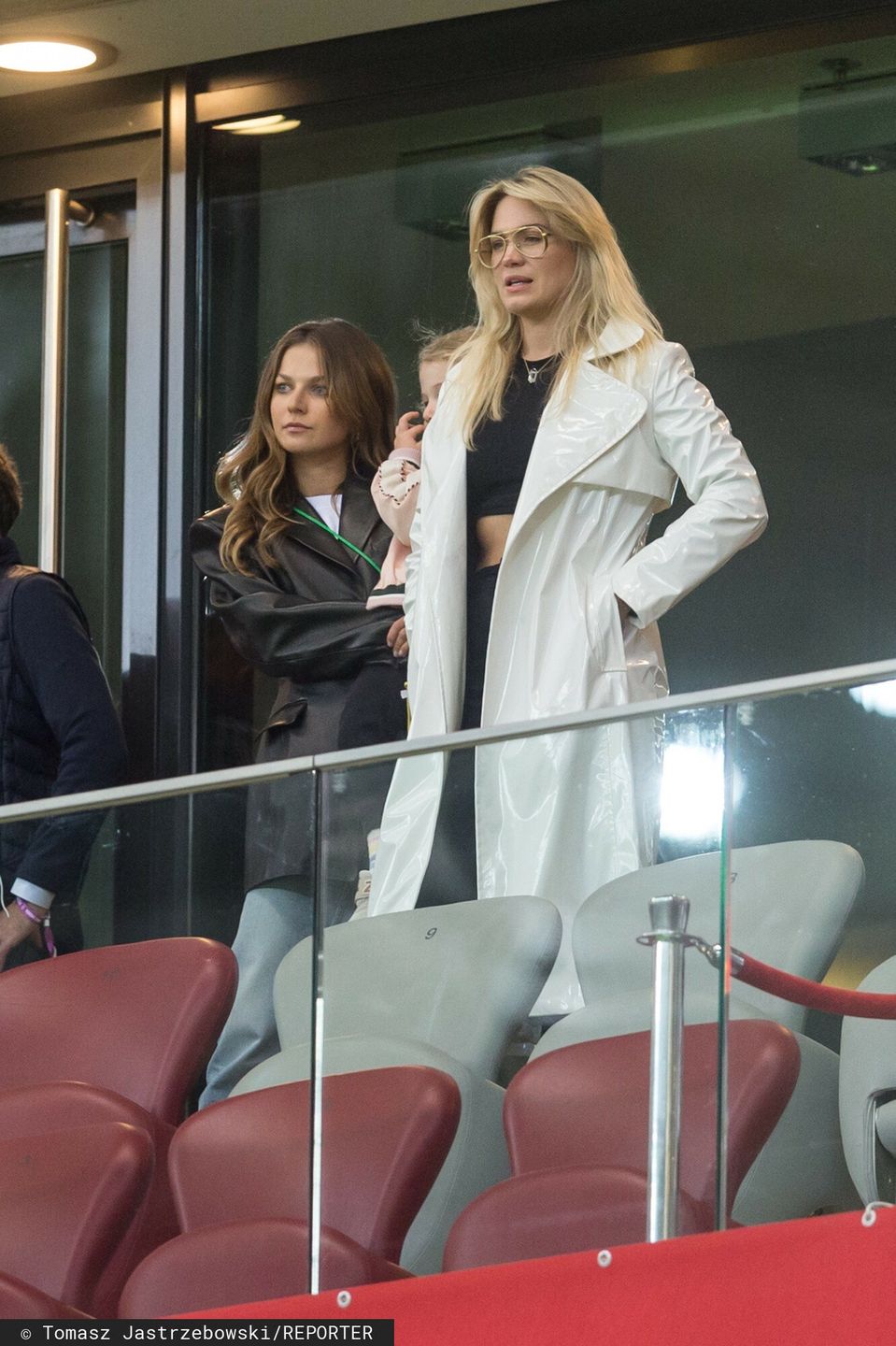 Anna Lewandowska i Zosia Ślotała