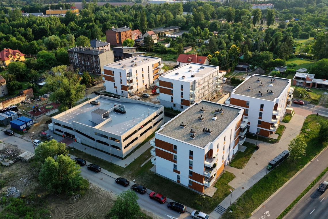 Śląskie. Komfortowe mieszkania komunalne czekają na lokatorów w dwóch nowych budynkach miejskich w Gliwicach.