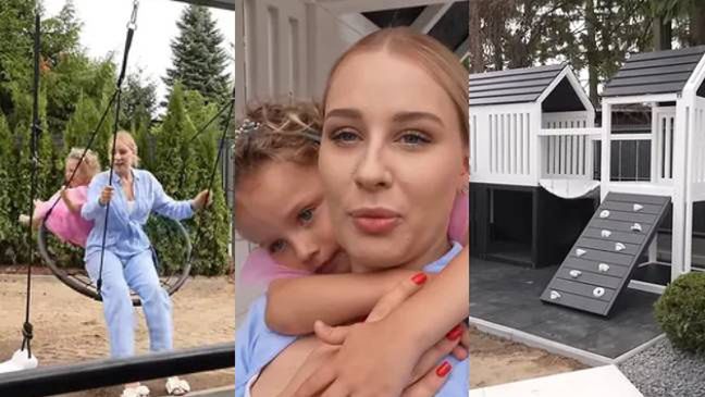 Andziaks oprowadziła widzów po placu zabaw