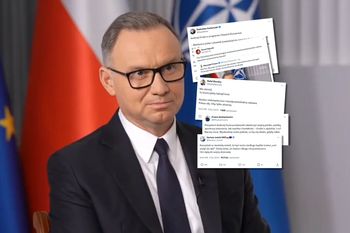 "Dążą do wojny domowej". Reakcje na słowa Dudy o "wieszaniu za zdradę"