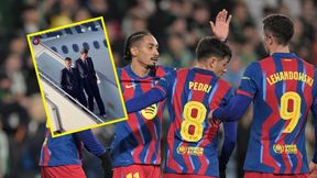 Lewandowski jak biznesmen. Zobacz, jak Barcelona leciała do Czech