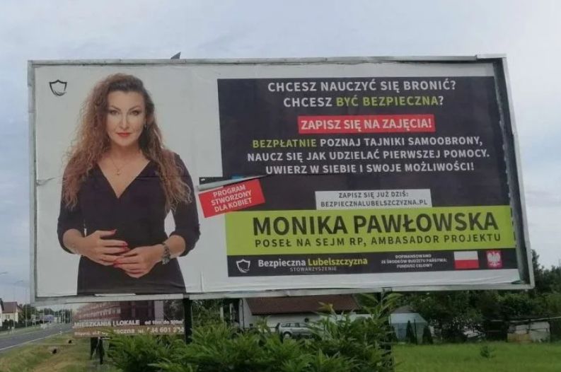 Monika Pawłowska w kampanii