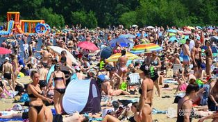 Sezon letni w Dąbrowie Górniczej rozpoczął się z przytupem. Tysiące plażowiczów