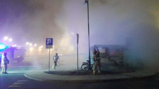 Ustka: Tragiczny pożar kampera. Nie żyje kobieta