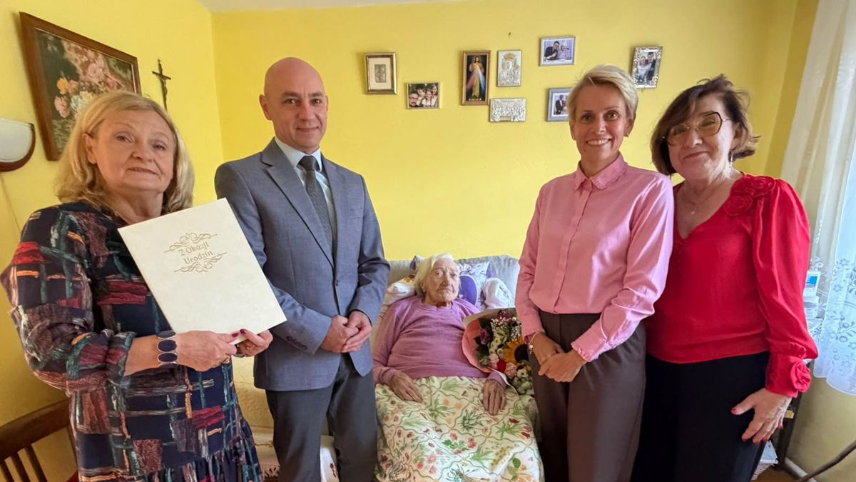 104. urodziny Pani Leokadii z Gostynina 