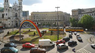 Warszawa: Tęcza nie powróci na Plac Zbawiciela. Realizację zablokował spór o prawa autorskie