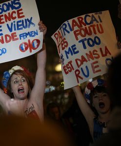 Macron zdenerwował kobiety. Wyszły na ulice