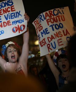 Macron zdenerwował kobiety. Wyszły na ulice
