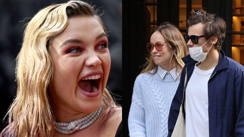 Florence Pugh zniesmaczona zachowaniem Olivii Wilde i Harry'ego Stylesa na planie "Don't Worry Darling"